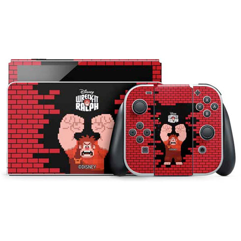 Disney Wreck-it Ralph Vintage Arcade Nintendo Switch OLED (2021) Skin